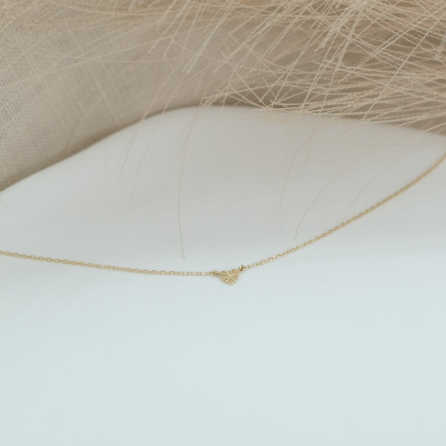 14ct Gold Heart Necklace