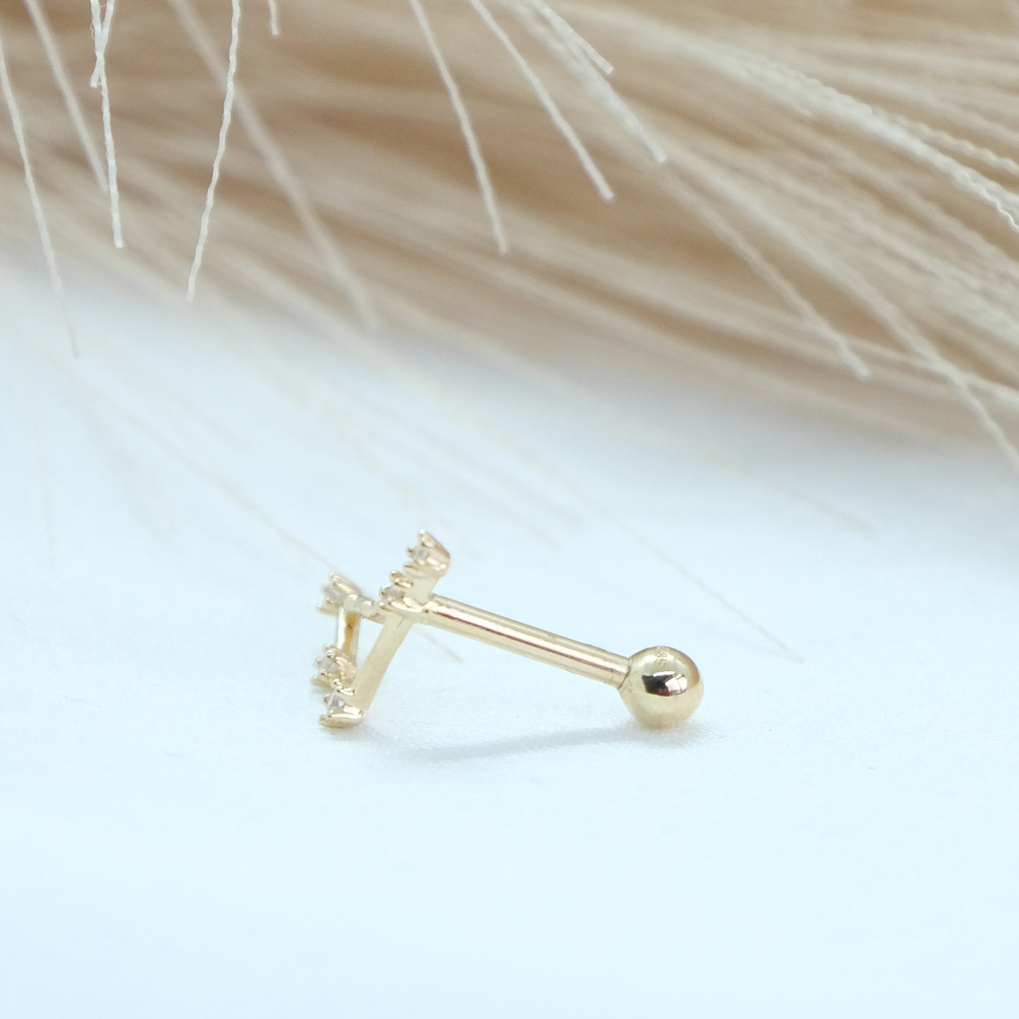 Capricorn Zodiac Constellation Microbar - Cartilage Earrings