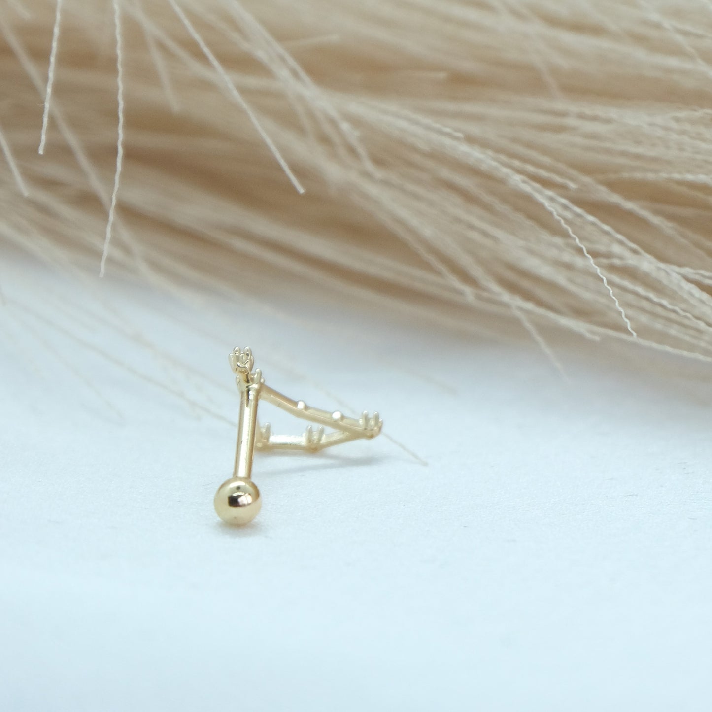 Capricorn Zodiac Constellation Microbar - Cartilage Earrings